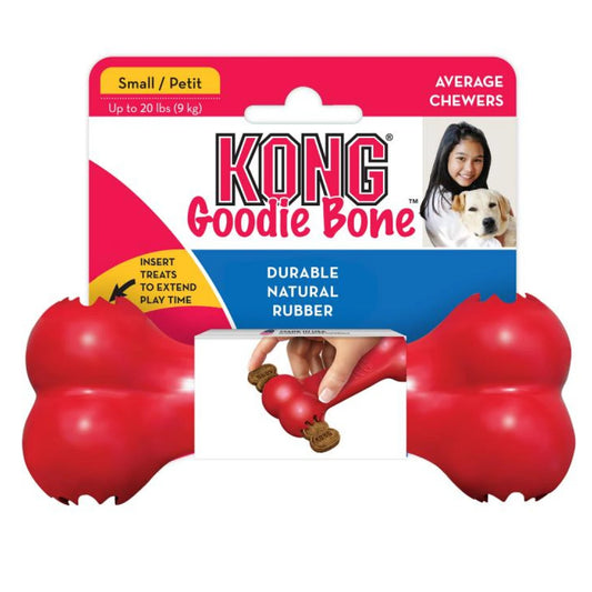 Jouet KONG Goodie Bone – Os de mastication pour petit chien (taille S)