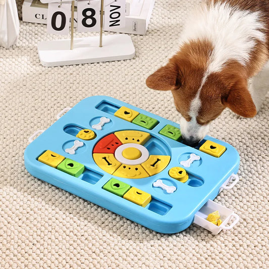 Jouet d’enrichissement interactif pour chien – Puzzle éducatif pour chiots et chiens intelligents
