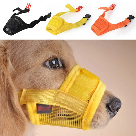 Muselière souple en tissu pour chien – Légère, respirante et pliable